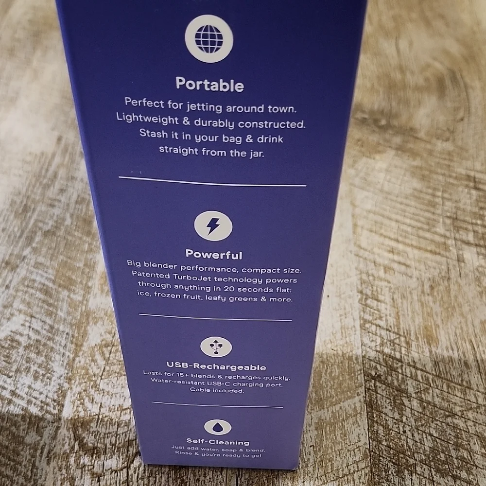 Blendjet Royal Blue Portable Blender